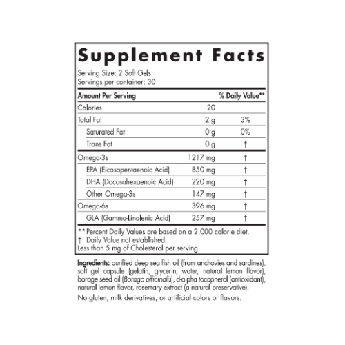 Nordic Naturals: ProEPA with Concentrated GLA